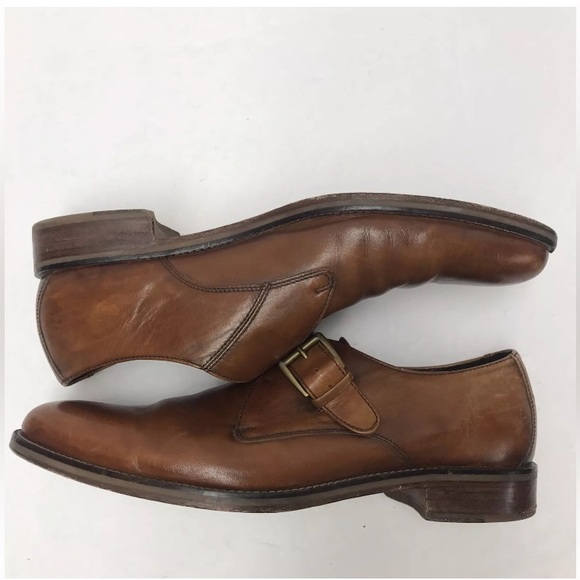 Cole Haan Air Men’s Size 11 Brown Madison single Monk Strap shoes - Picture 13 of 16